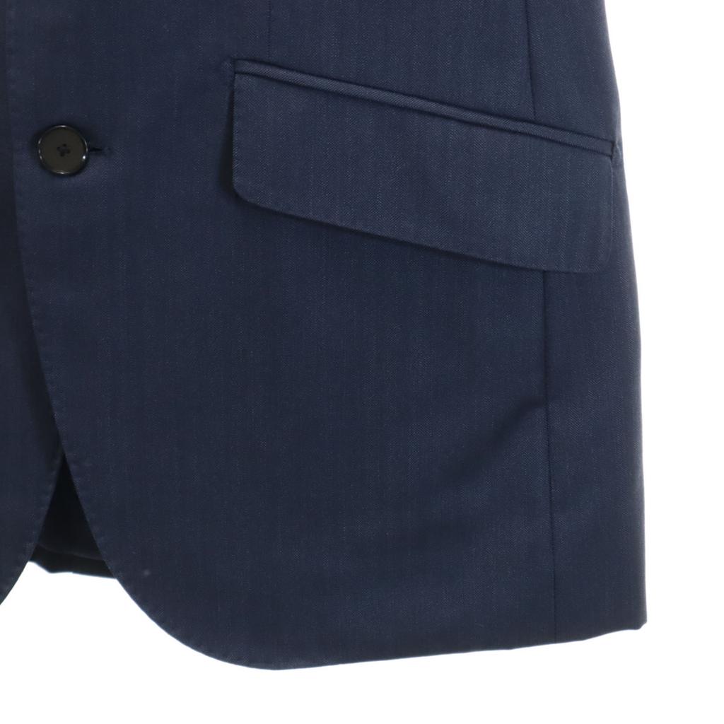 EDIFICE made in Japan suit Setup 44 Navy Men's Used