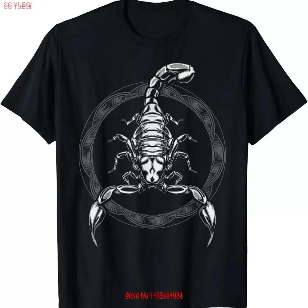 White Scorpion T Shirt Size S 5xl Vintage Washed Slightly Breathable Graphic Streetwear Fashion Versatile Designer Clothes