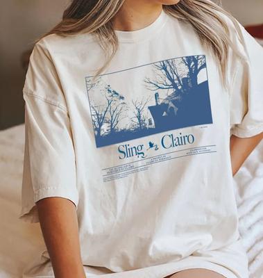 Clairo Sling Merch T-Shirt, Clairo Europatour T-Shirt, Größe S-4XL