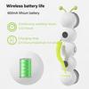 1Pc Intelligent Interactive Cat Toy with Replaceable Prey Tail Smart Motion Worm Cat Toy for Indoor Cats Interactive Caterpillar Design Cat Dog Toy