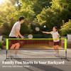 Multifunctional Portable Sports Nets | Easy Setup Design, Badminton Net with