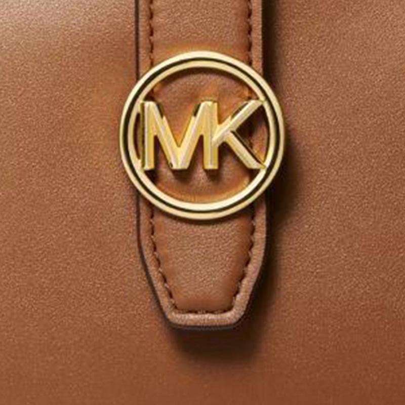 Michael Kors Monogram Leather Crossbody Shoulder Bag Small Women Bags Brown 35S3G5GS5O-230