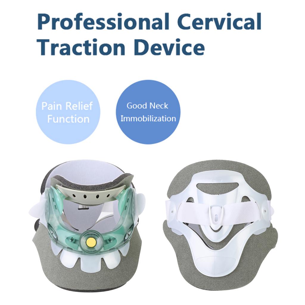 Adjustable Cervical Traction Device Neck Pain Relive Collar Neck Care Recover Tool