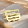 Outdoor Gurtbandschnallen Clips Metallhaken Verstellbare Schnallen Beschläge Karabinerhaken für Rucksäcke Gurtband