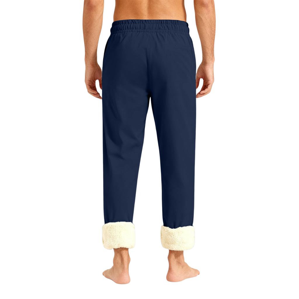 Men's Fleece-Lined Cotton Pants