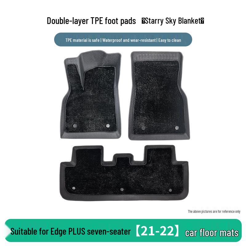 Ford Kuga 21-22 Seven-Seater Anti-Slip TPE Car Floor Mats