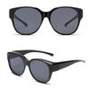 Fashion Large Frame Sunglasses Cover Over Myopia Prescription Glasses Portable Men Women Vintage Fishing Driving Eyewear