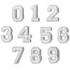 Colorful English Letter & Number Embroidery Patch Set for Clothing Decoration
