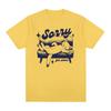 Sorry Got Plans Funny Cat Meme Vintage Graphic T Shirts Men Women's Fashion Trend Tops T-shirt Summer Casual 100% Cotton T Shirt