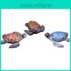 Ocean Animal Resin Turtle Statue Craft Ornament For Party Decor
