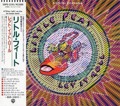 CD LITTLE FEAT  Let It Roll 25P22151 Warner Bros. Re 1988 Japan Rock Used
