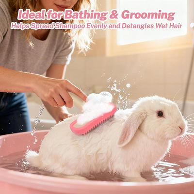 Rabbit Comb Small Pet Comb Cat Hair Comb Brush Guinea Pig Hair Cleaning Beauty Care Tool Beauty Trimmer Pet Bath Comb