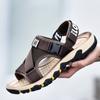 Fashion Fashion Men's Sandals Non-Slip Anti-wear Men's Home and Outdoor Sandals Soft and Comfort Summer Shoes Mens Breathable Slippers