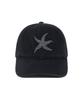 THE COLDEST MOMENT Tcm Stripe Logo Patch Cap (Black)