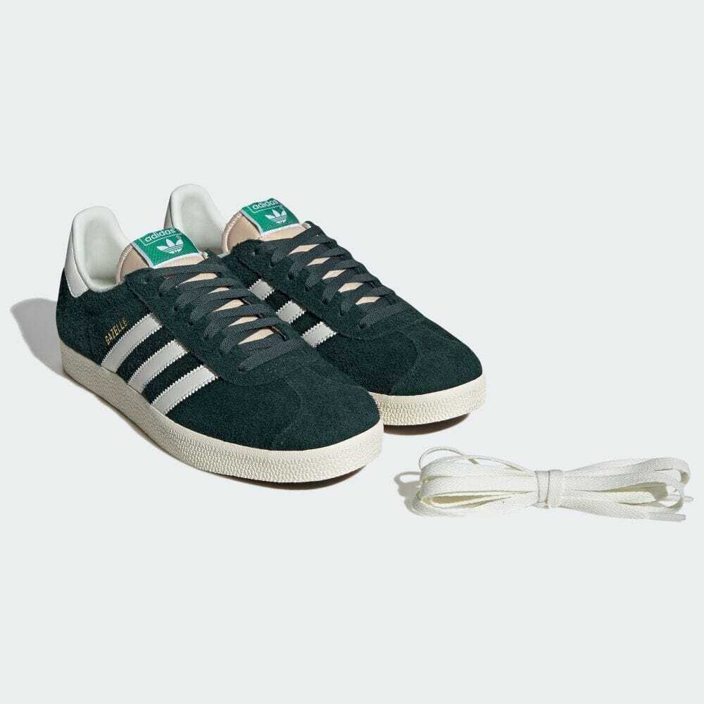 IF9655 adidas Originals Gazelle Mineral Green Off White Cream White (Men s) 10