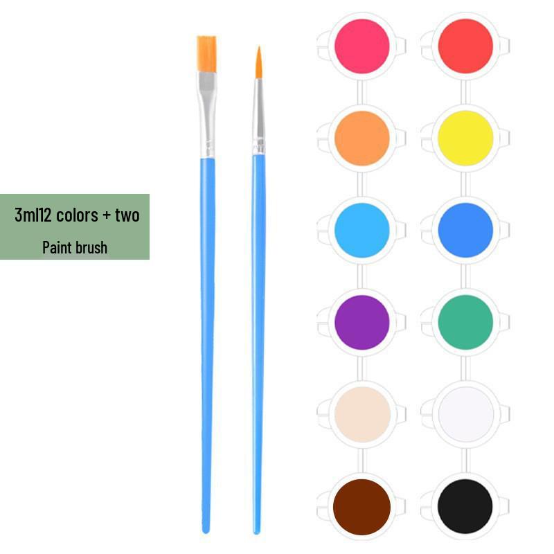 DIY Handmade Blank Cat and Peking Opera Face Painting Kit for Kids