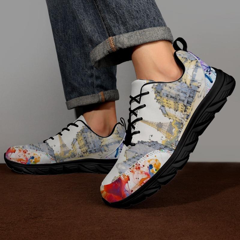 YRZL Men Athletic Shoes Lightweight Non Slip Gym Training Sneakers 2025 New Comfortable Workout Walking Shoes Casual Sportwear