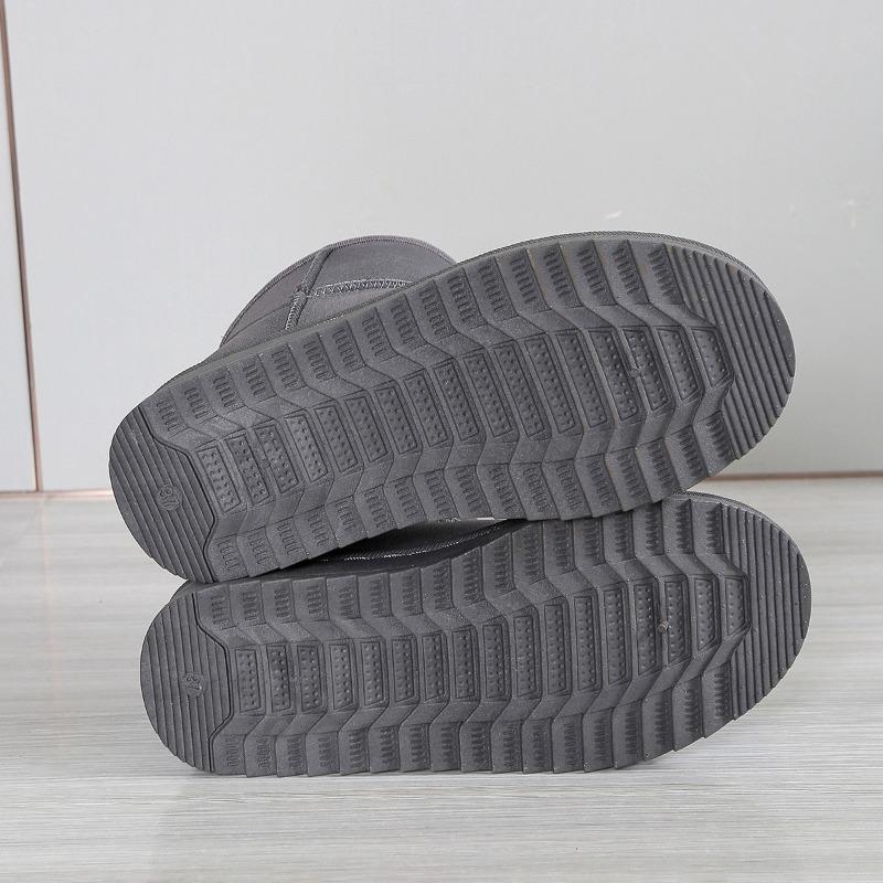 Women's Winter Waterproof Anti-Slip Warm-Lined Thickened Snow Boots, Stylish Cotton Footwear, Available In Large Sizes.