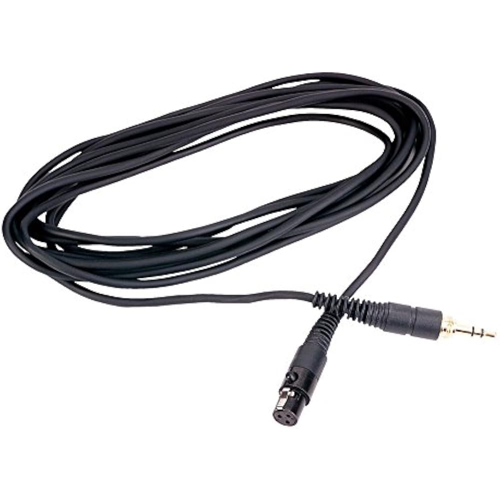 AKG (Arker Game) EK300 Headphone Cable (Mini XLR-Mini Phone Straight) Straight Cable for AKG Head...