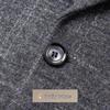 Men's Business Casual Mid-Length Wool Blend Overcoat