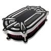 Motorcycle Oval Air Filter Intake Cleaner Kit for Harley XL Sportster 883 Softail Dyna Touring Big Twin Cam FLT FLST FXDLS M8