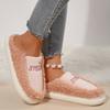 Winter Home Slippers Version Fuzzy Indoor Warm Slippers Women Comfortable Non-slip House Shoes for Women Slides Women