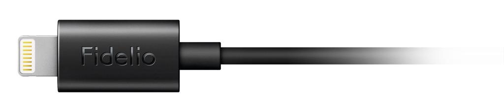 PHILIPS Fidelio Series Headphones, Closed-Back, On-Ear, Lightning Connection, High-Resolution Audio Compatible, Black, M2L