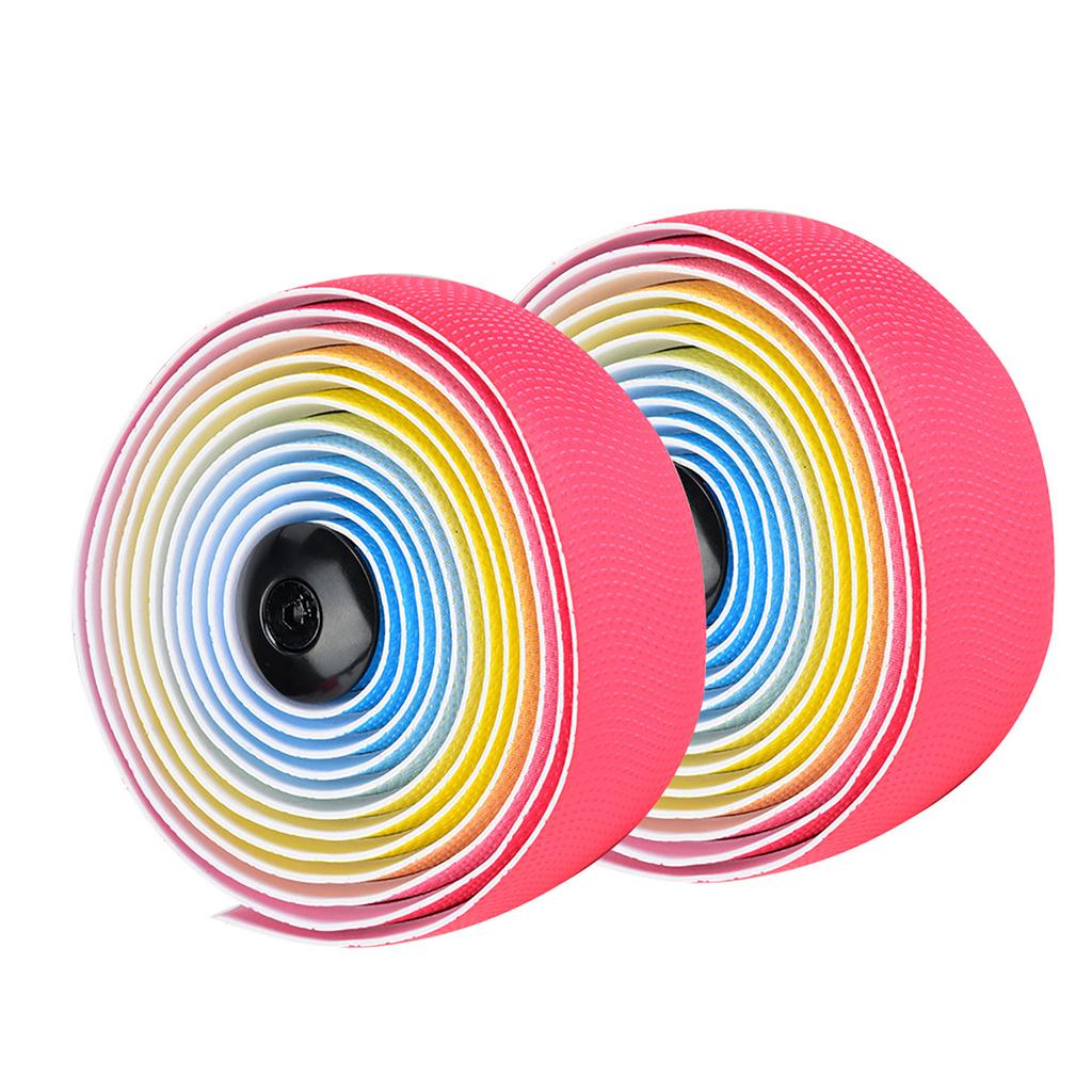 Irisated Road Bike Handlebars Belt High Elastic Soft Sweat Absorption Steering Tape