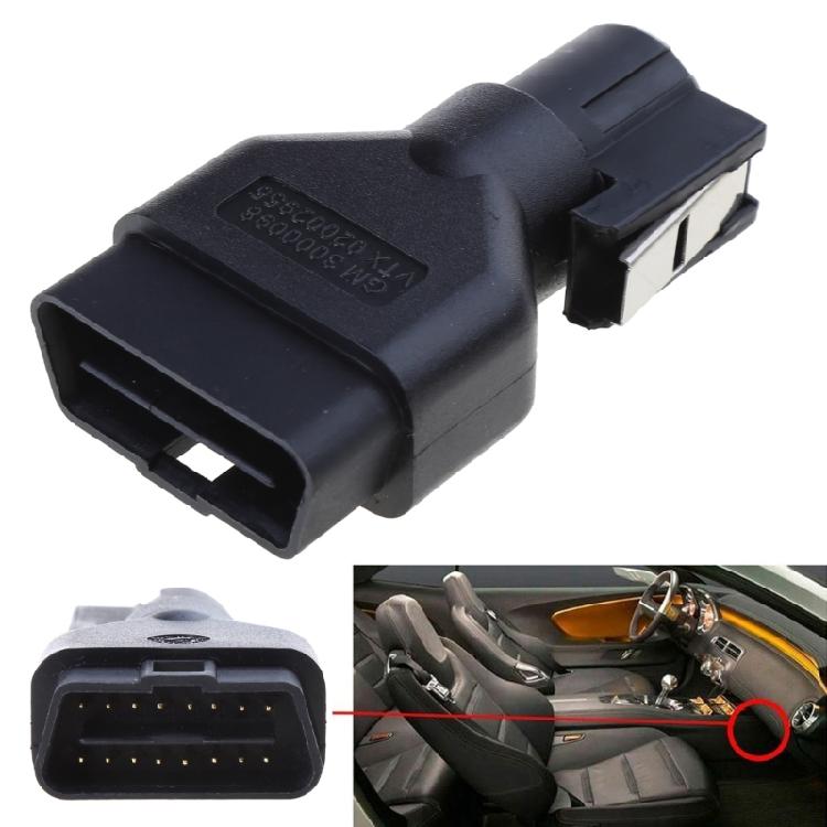 16 Pin OBDII Connector OBDII Cable Adapters OBD2 ScannerFor Tech2 Diagnostics