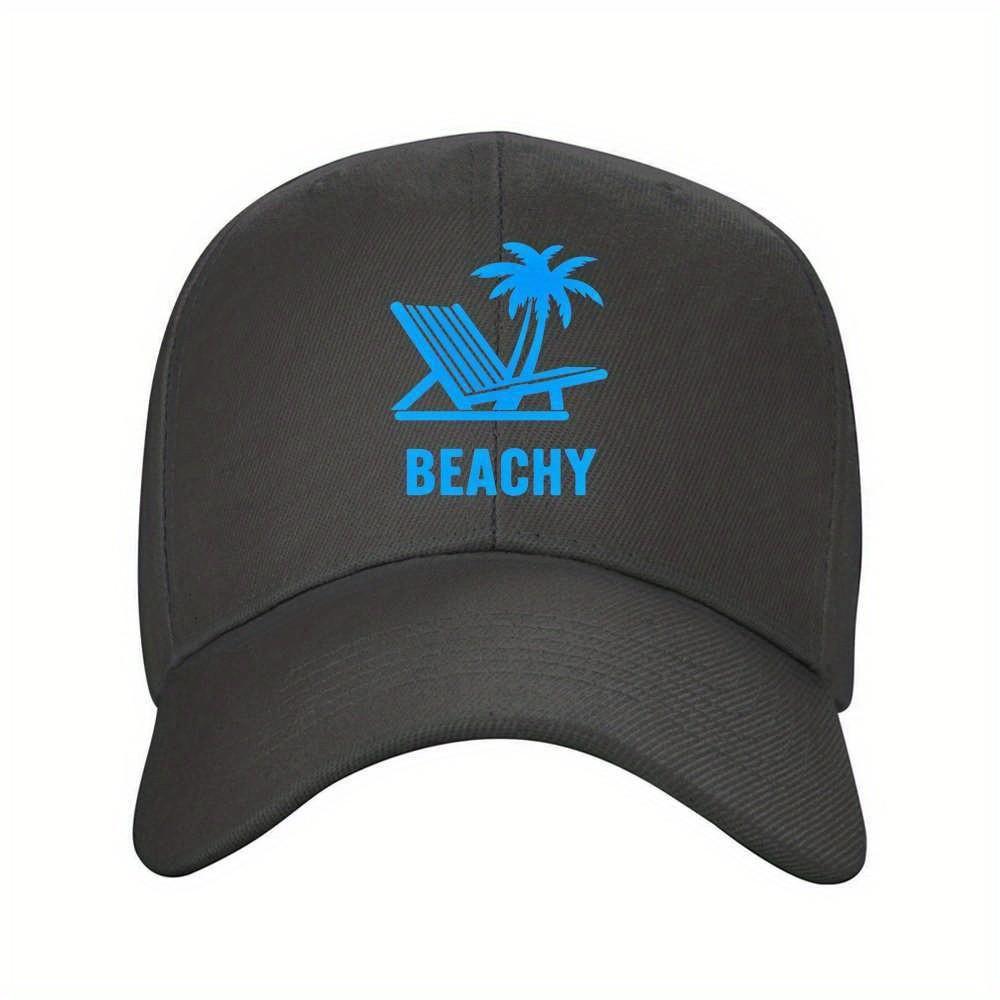 Beachy Chair Graphic Baseball Cap Unisex Adjustable Polyester Summer Outdoor Hat