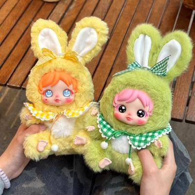 Amy New Furry Little Rabbit Series Trendy Toy Plush Doll Cute Backpack Pendant Decoration Surprise Girl Gifts For Kids Adults Children's Birthday Gift