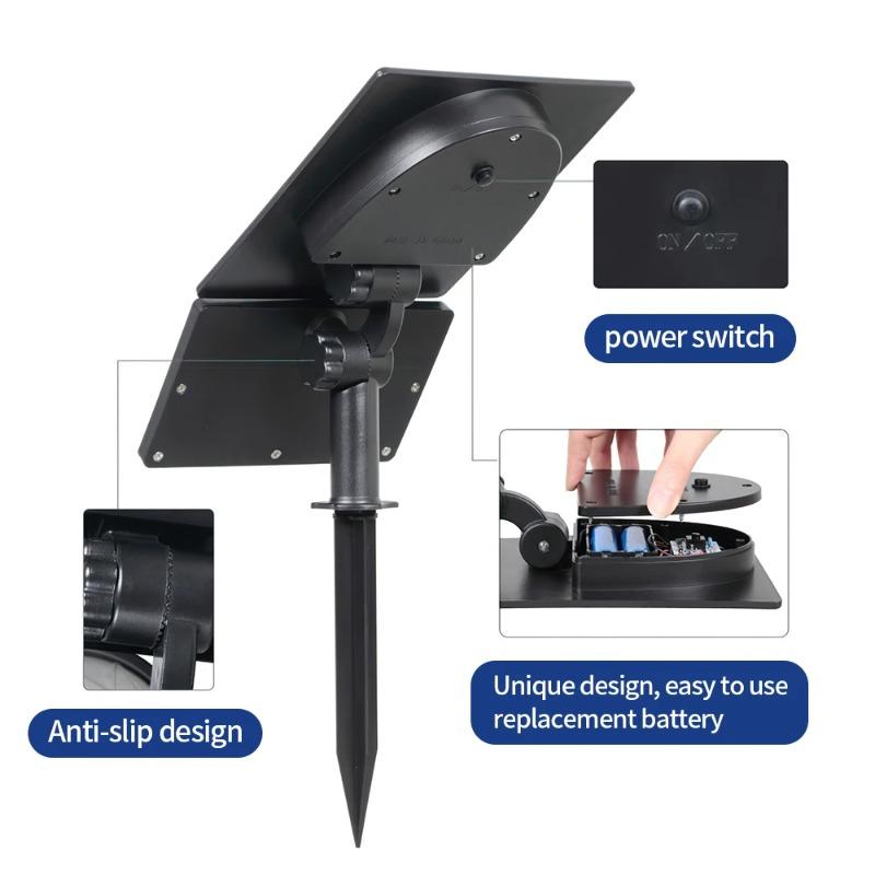 Super Brilhante 106/118/228 LED Lâmpada Solar de Parede Dividida Sensor de Movimento Lâmpada Solar À Prova d'Água Para Exterior Jardim Pátio Quintal Casa de Campo