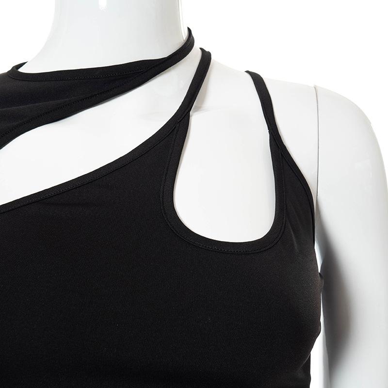 Hollow Out Blusas One Off Shoulder Summer Clothes Tshirts for Women Top Female T-shirt Women's T-shirt Black Sexy Tops T Shirt