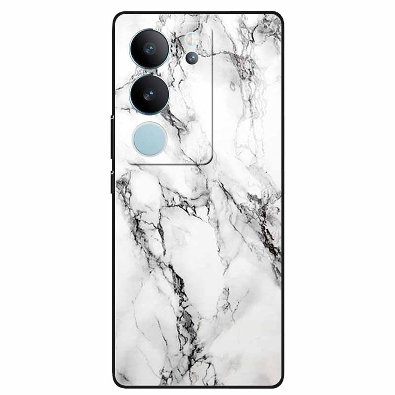 Phone Cases For Vivo V29 5G Cover 2023 Silicone Soft Lovely Marble Printing Coque for Vivo V29 V 29 V2250 Back Coque 6.78'' Etui