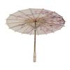 Chinese Oiled Paper Umbrella Handmade Paper Umbrella with Wood Handle for Performance Wedding Party