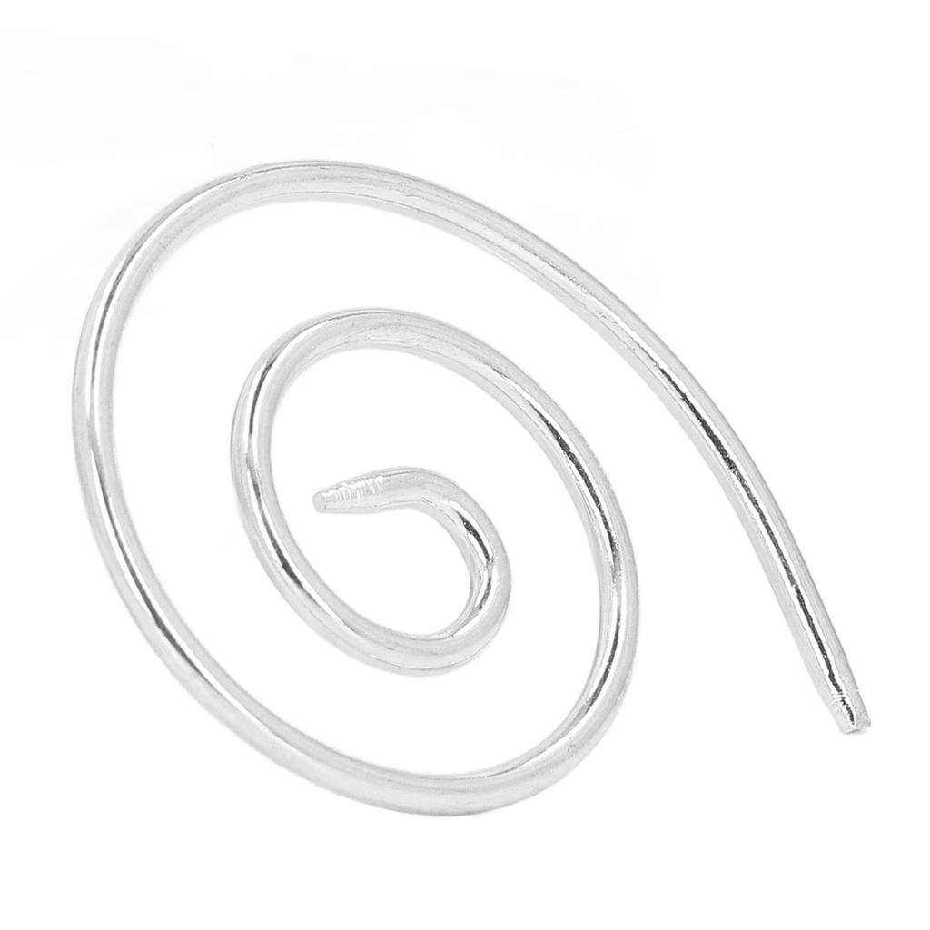 3Pcs Spiral Cable Knitting Needle Lightweight Convenient Stainless Steel Household Knitting Needle for   Scarves Shawls Hats