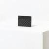Daks Black Louis Dd Pattern Color Block Pvc Card Holder Dbho6e131bk
