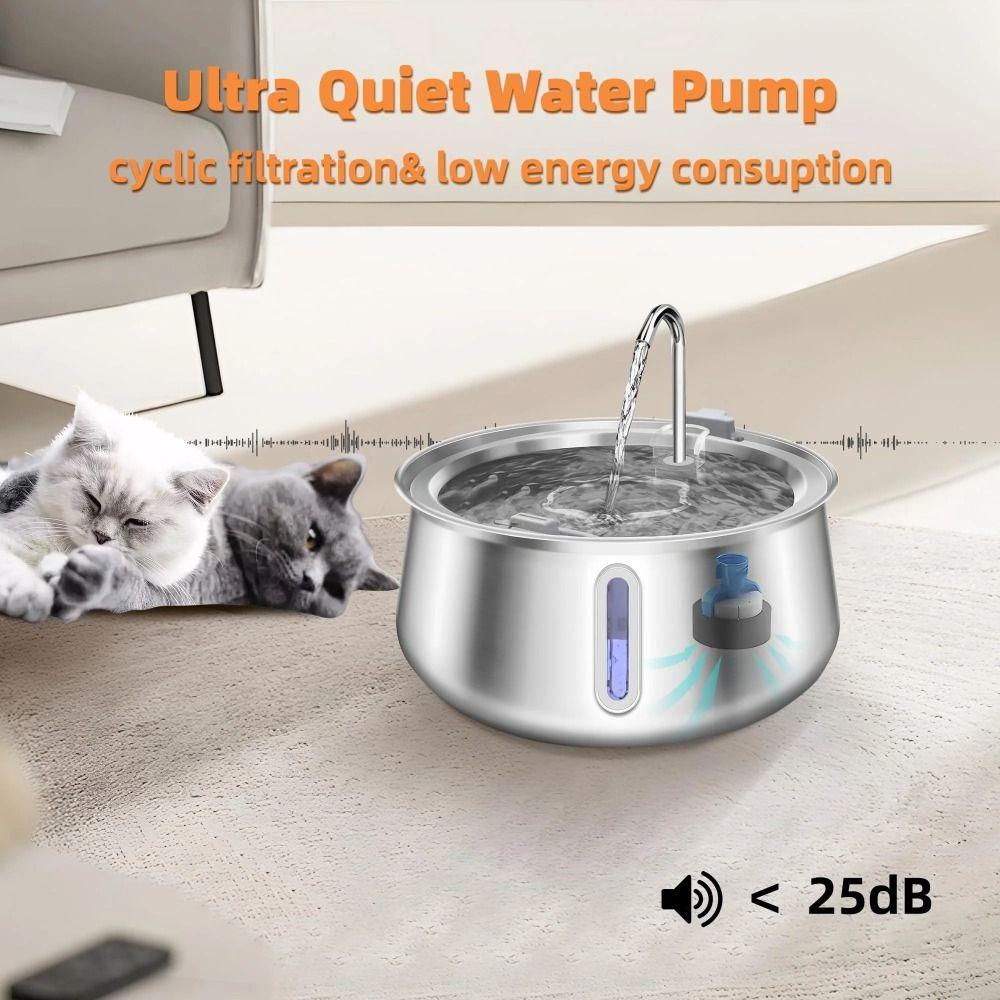 USB Pet Water Feeder Automatic Automatic Cat Water Fountain  Cat Products
