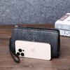 New Smooth Pearl Fish Pattern Handbag High End Suitable Men Women Wallet Multi Functional Phone Bag Trendy