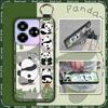 Silicone Wristband Phone Case For ZTE Blade V60 Design/Axon 60 Lite Protective Fashion Design Durable Phone Holder Panda