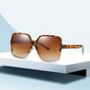 Mode Klassische Übergroße Sonnenbrille Frauen Quadratische Gläser Fahren Im Freien Gradienten Reise Spiegel Sonnenbrille Kunststoff Rahmen Uv400
