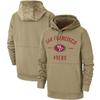 Herren Rugby Hoodie Europäischer und Amerikanischer Sport Khaki Silikon Druck