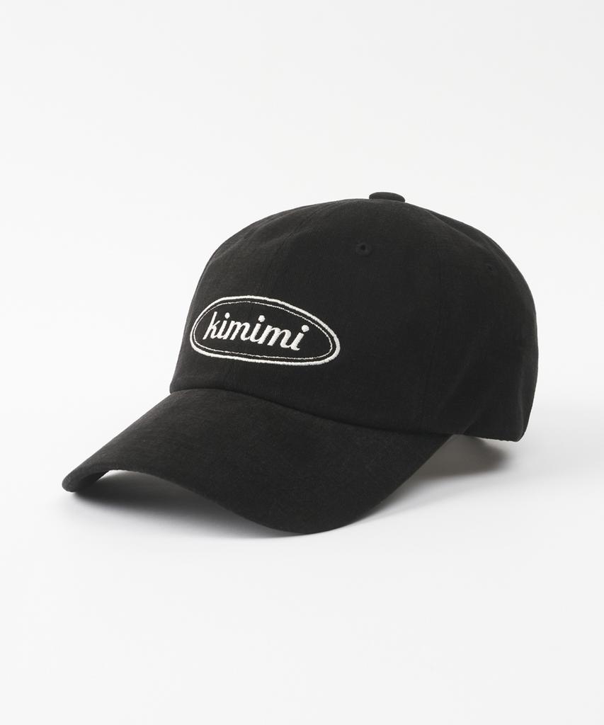 Kimimi Logo Ball Cap Black