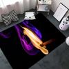 Naughty Matchstick 3D HD Cartoon Area Rug, Rugs Living Room,tapete for Bedroom Sofa Kitchen Doormat Decor,Kids Non-slipFloor Mat