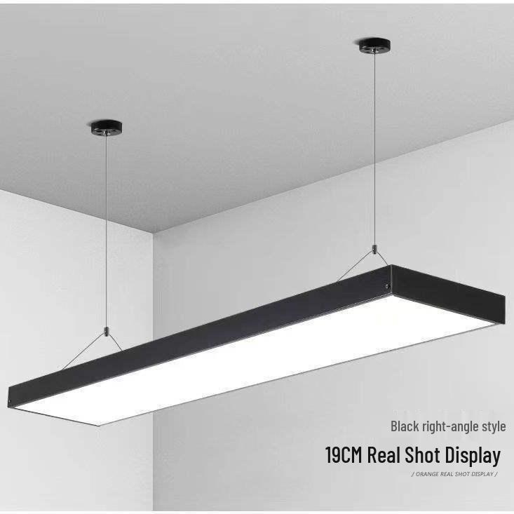 Modern Minimalist LED Classroom Light: Dustproof, Eye-Protecting, Energy-Saving Wrought Iron Surface-Mounted/Pendant Strip