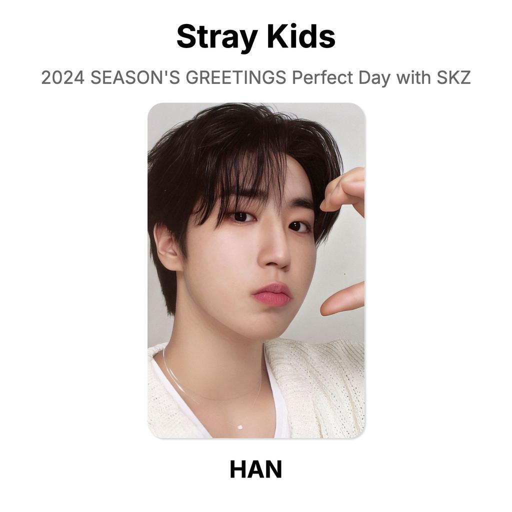 Stray Kids 2024 SEASON'S GREETINGS Perfect Day with SKZ Official Photocard