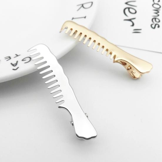 Lovely Comb Style Metal Hairpin Hair Side Clip Women Girls Headwear Accessories