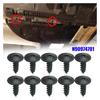 QASTGDE 10pcs Car Engine Cover Under Tray Splash Guard/Arch Torx Screw Retainer Fastener Clip Bolt