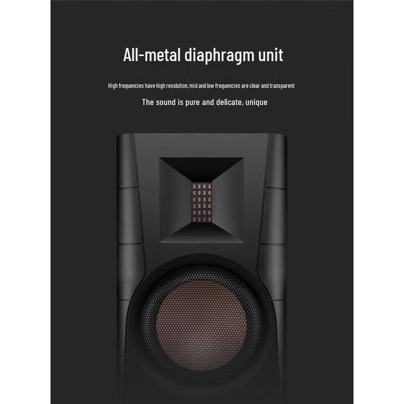 HiVi D300+T Stand Active HIFI Bookshelf Speaker System CN Plug (adapter Included)