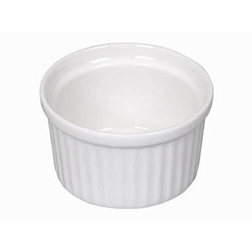 Cotta Souffle Small, White, 6.8mm Diameter X 4cm Height, 53981, Pack of 10